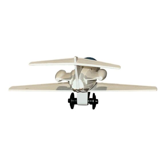 Thomas the Train Wooden Jeremy the Airplane Sodor White Blue HTF - Picture 6 of 6